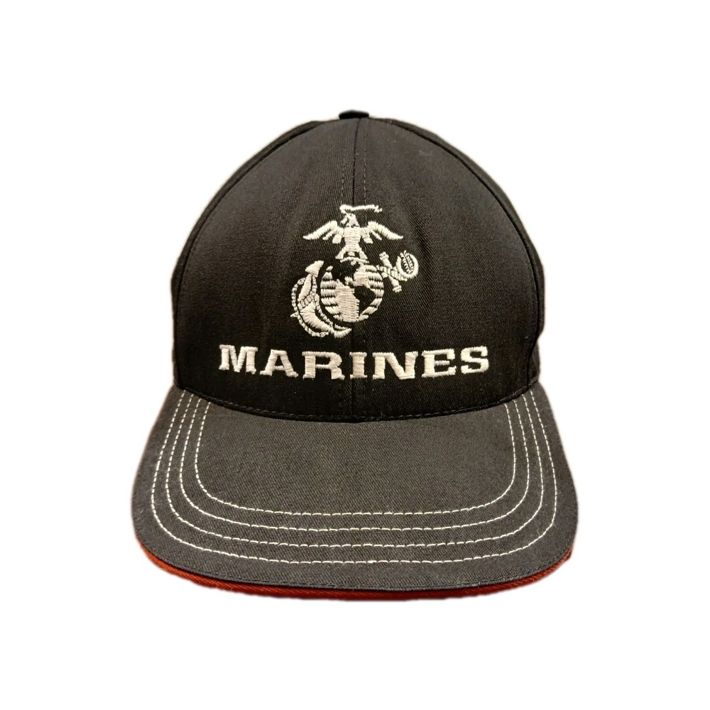 UNITED STATES MARINES CORP EMBROIDERED ADJUSTABLE HAT CAP #1647‎
